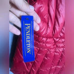 Pendleton  NWT Duck Down red Puffer Vest W/Removable Hood Woman's Small Photo 5