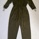 C Est 1946 Olive Green Off the Shoulder Jumpsuit Size XL Photo 0