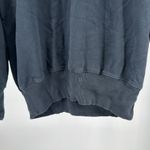 American Eagle  Outfitters Navy Sweatshirt White Embroidered graphic xs oversized Photo 7