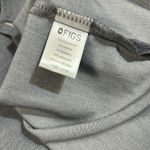 FIGS  Charcoal V-Neck Scrub Top Photo 4