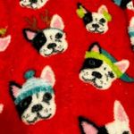 secret treasures CGT PJ bottoms fuzzy fleece women‎ size  Large dogs red pants Photo 7