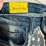 Machine Nouvelle Mode American Flag Denim Shorts Photo 4