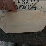 Brand new teaching is a work of heart canvas bag Red Photo 5
