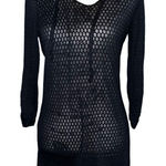 Balance Collection  black cover-up hoodie small‎ Photo 0