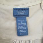 Simply Vera  Vera Wang Button Down Top White Size Large Photo 1
