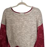 Anthropologie  Saturday Sunday Sz S Sweater Dolman Sleeve Boxy Knit Long Sleeve Photo 1