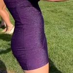 Macy's purple sparkly dress Photo 1