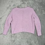 Sincerely Jules Sweater Womens Large Purple Nubby Knit Warm Cozy Barbie Preppy‎ Size M Photo 2