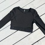 Victoria's Secret SPORT Black 3/4 Athletic Top Photo 0