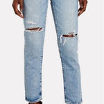 New! Moussy Vintage Humphreys High Waisted Tapered Jeans Size 24 $370 Blue Photo 0