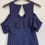 J.O.A. Nwt Pinstripe Cold Shoulder Dress XS Photo 9