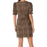 Marissa Webb Collective Carly Leopard Cheetah Mini Dress size 2 $398 Brown Photo 6