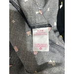 No Boundaries Y2K  Women‎ Button Top M Black Mushroom Novelty Forest Whimsigoth Photo 6