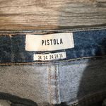 Pistola Blue High Rise Jeans with Sporty Side Stripe Photo 7
