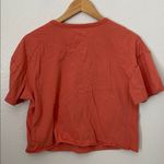 The Rolling Stones  orange daisy crop band graphic tee M Photo 5