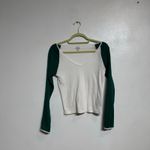BDG White Long Sleeve Top Sz M Photo 1