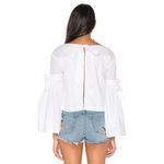 Free People  So‎ Obviously Yours Bell Sleeve Top Blouse Small Photo 3