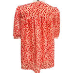Modcloth Confetti Confection Tie-Neck Blouse Pink/Red Size 1X Photo 8