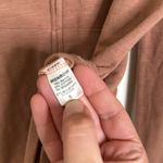 Monrow Super soft zip up hoodie Tan Photo 7