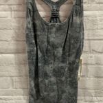 Pink Lotus Tie dye NWT cotton Lycra racer tank Photo 0