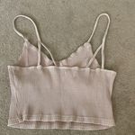 pink ribbed going out summer top Size M Photo 1