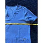 FIGS  Women's Technical Collection Catarina Pocket‎ Scrub Top Blue Size XL Photo 4
