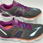 Brooks  Pureconnect 4 Womens Size 8 Running Shoes Grey Pink 1201761B038 Lace Up Photo 0