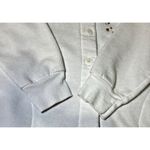 Top Stitch by Morning Sun Sweater Women Size Medium White Embroidered Button Vtg Photo 7