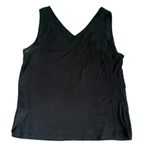 Inc international Concepts Black Mesh Tank Top Blouse Photo 1