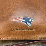 Dooney & Bourke Dooney & Bourke Walnut Leather NFL New England Patriots Triple Zip Crossbody Photo 9