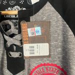 New three squares Jacksonville State Gamecocks lace up top size small Gray Photo 3