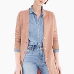 J.Crew Collection pretty rose double knit lurex cardigan Photo 3