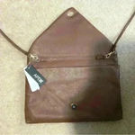 Apt. 9  NWT Marissa Clutch Brown Studded Envelope Crossbody Purse Photo 4