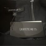 Lafayette 148 New York Black Cap Sleeve Wool Sheath Dress Size 10 Photo 6