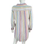 Saint Tropez West St. Tropez Striped 100% Linen Dress Size L Photo 3