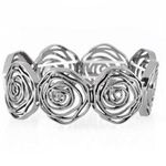 Paparazzi ♥ Beat Around The ROSEBUSH - Silver ♥ Bracelet Photo 0