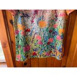 Floral‎ woman's shortsleeve shirt size Large Photo 2