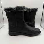 Merrell Tremblant Ezra J95308 Black Faux Fur Leather Boots Women's Size 8 Vibram Photo 6