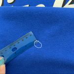 PINK - Victoria's Secret Victorias Secret PINK Royal Blue White Script Print Logo Long Sleeve T Shirt XS Photo 6