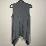 Matilda Jane  Grey Sleeveless Open Cardigan Size Small Photo 2