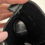 Pierre Hardy Leather Platform Wedge Boots Size 36 Black Ankle Booties Chunky 6US Photo 6