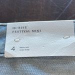 American Eagle  Outfitters high rise festival mini skirt size 4 new with tags Photo 2