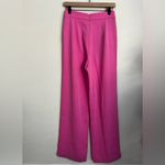 Meshki Saskia High Rise Wide Leg Satin Trouser Pants light pink S Photo 1