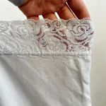 Avenue Vintage White Lace Trim Tank Top Coquette Balletcore Y2K Bridal 4X Photo 3