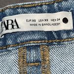 ZARA The Jean Top In Medium Blue Corset Womens Xs Strapless Bustier Denim NWT Photo 7