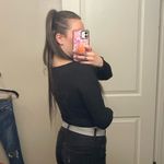 Princess Polly Princess Poly Black Crop Top Photo 3