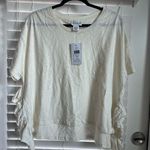 FOR THE REPUBLIC - Ruffle-Trim Top - Size Large NWT Photo 4