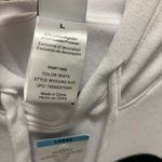 Disney  Mickey Mouse Women's Hoodie White Size Large Photo 2