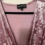 Inner Beauty Crushed Velvet Wrap Dress Photo 3