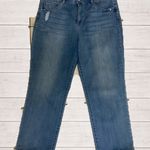 Democracy  Lightweight Super Stretch Cropped Wide Leg Jeans w/ Elastic Waistband Photo 1